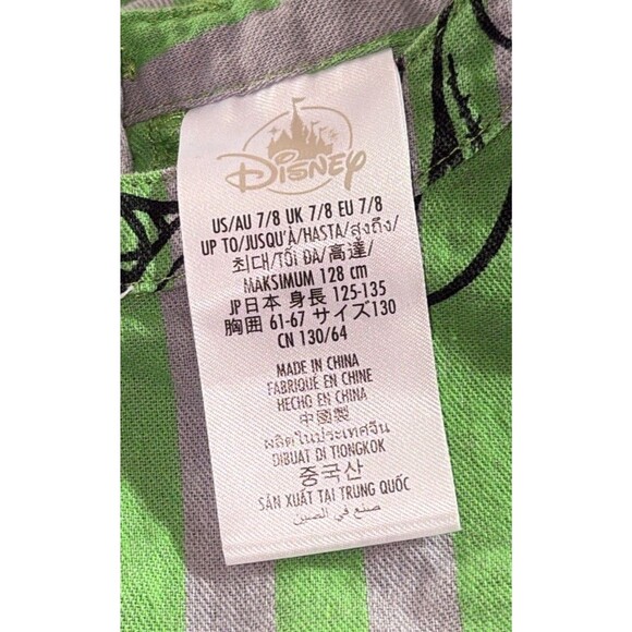 Nightmare Before Christmas dress/sleeping shirt, Jack & Zero & Sally Youth 7/8 - Picture 5 of 8